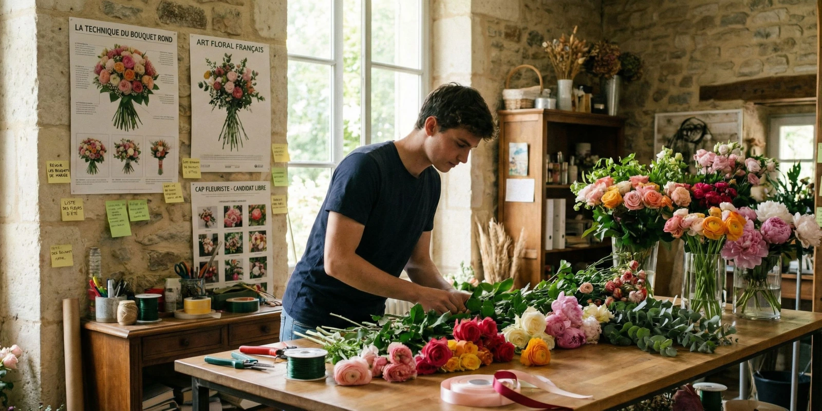 CAP Fleuriste en Candidat Libre : Inscription, Stage et Réussir sans École